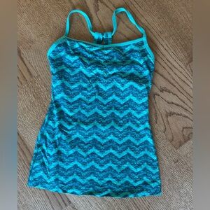 Lucy Teal Activewear Top